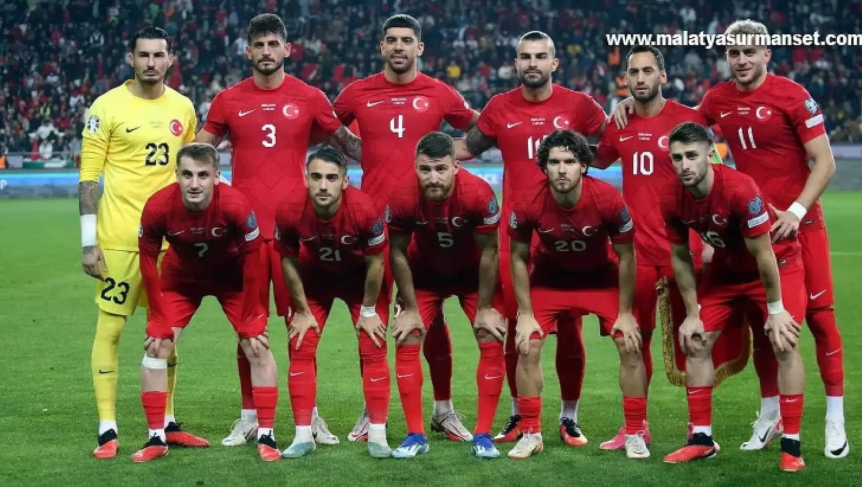 Konya'da zafer gecesi! EURO 2024 biletini aldık