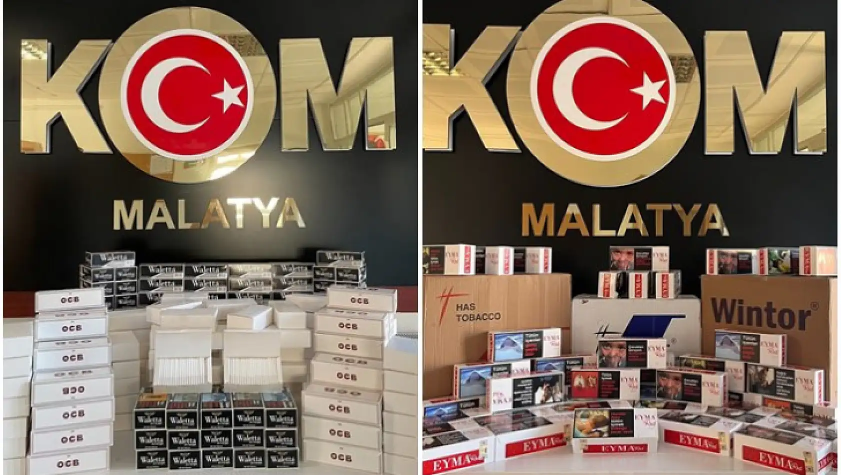 Malatya'da kaçakçılık operasyonunda 2 şüpheli yakalandı