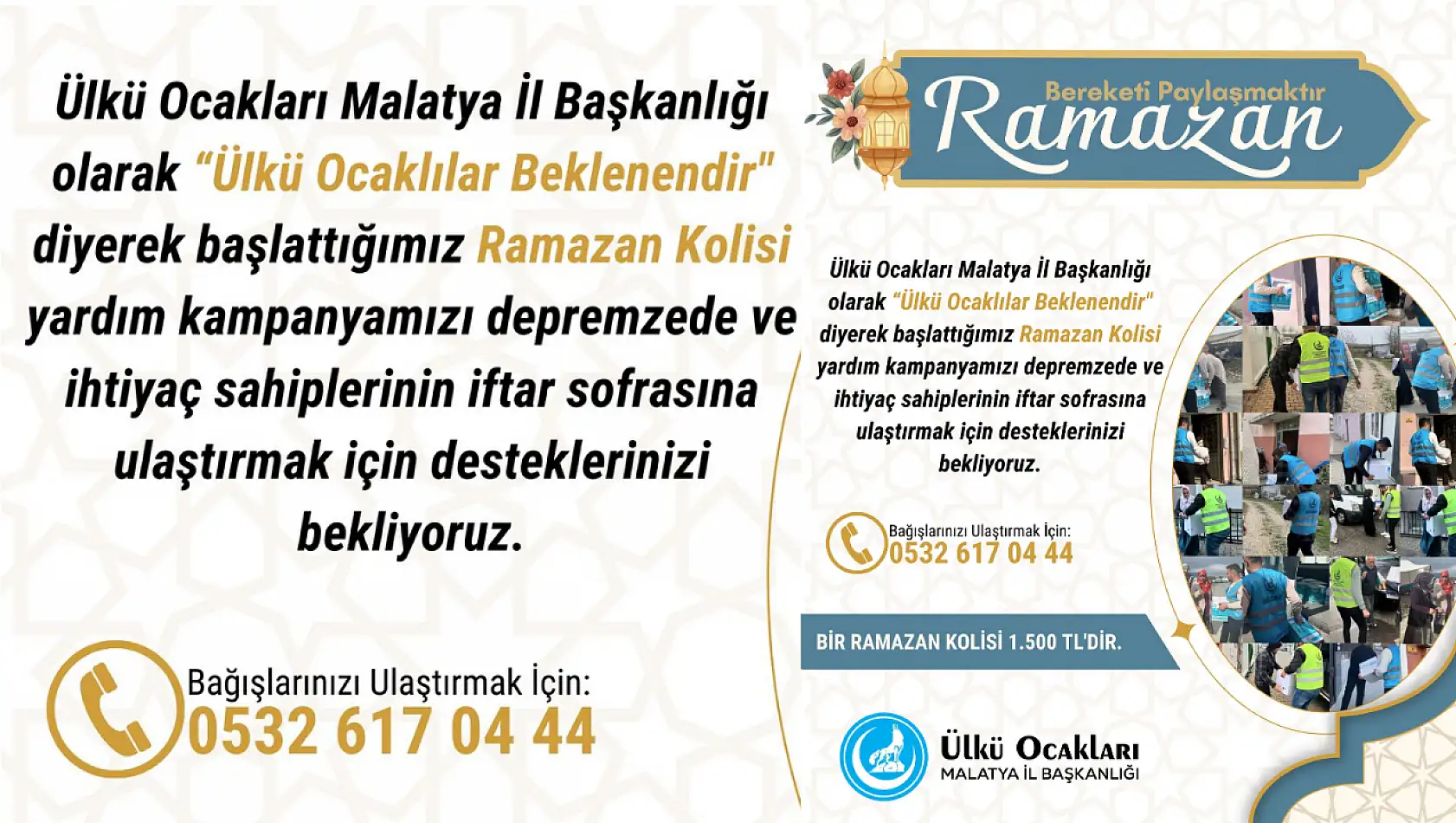 Ramazan Bereketi Paylaşmakla Artıyor
