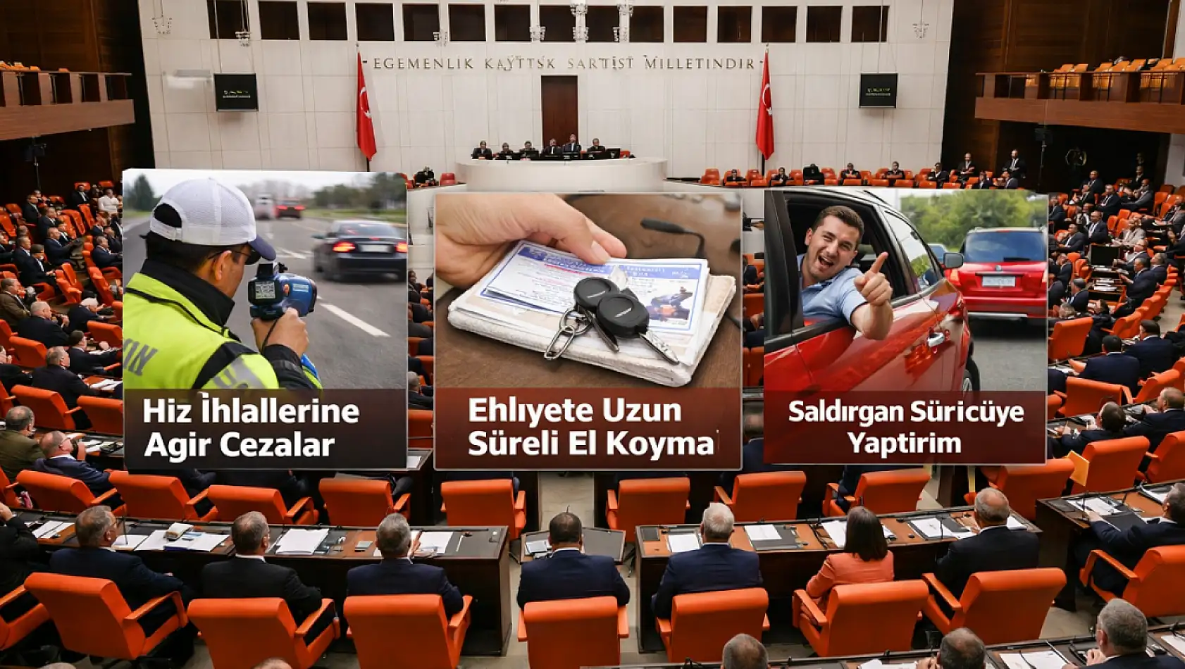 Saldırgan Sürücülere Rekor Ceza: Takip Edene 180 Bin TL