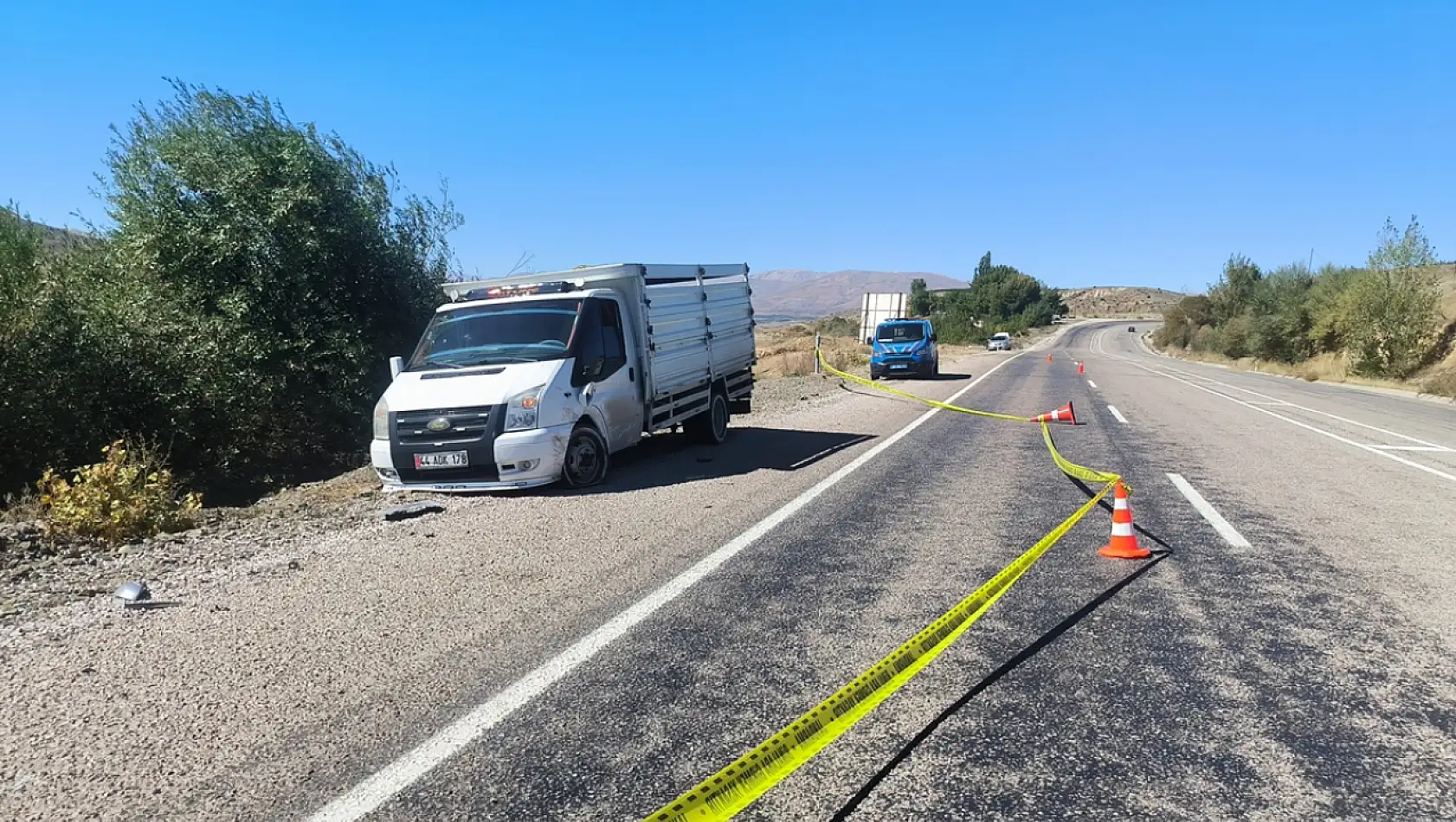 Sürgü Mahallesi'nde Feci Kaza Bir Kişi Ağır Yaralı