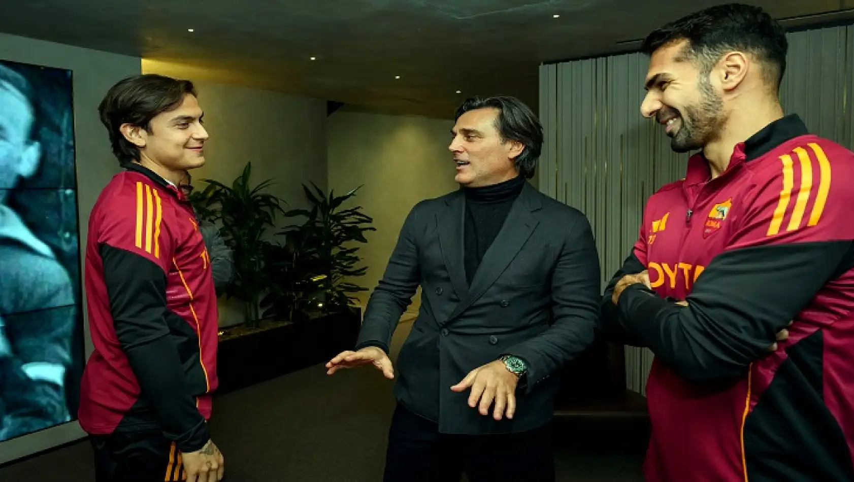 Vincenzo Montella'dan, Roma'ya ziyaret