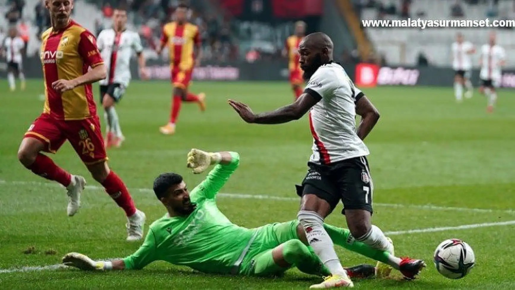 Beşiktaş Ö.K. Yeni Malatyaspor Karşılaşmasından Kareler