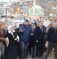 Deprem bölgesi Malatya'da Bakan Kurum memnuniyeti