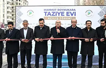 'Mahmut Boynukara' taziye evi dualarla açıldı