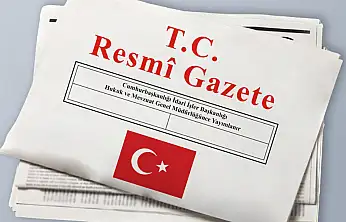Atama ve görevden alma kararları Resmi Gazete'de