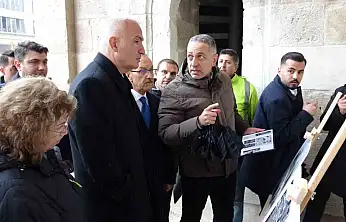 Bakan Ersoy, Malatya'da onarımı süren kültür varlıklarını inceledi