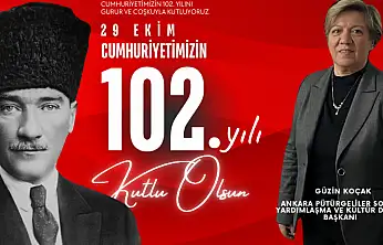 Başkan Koçak'tan 29 Ekim Cumhuriyet Bayramı Mesajı