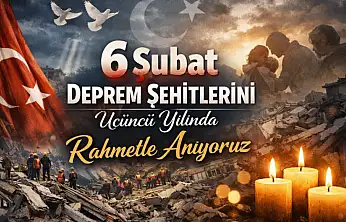 Başkan Koçak'tan: 6 Şubat depremi anma mesajı