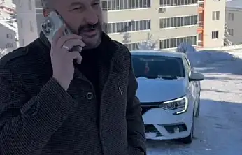 Başkan yolda kaldı, kendini eleştirdi