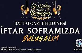 Battalgazi Belediyesi'nden Ramazan'da iftar hizmeti