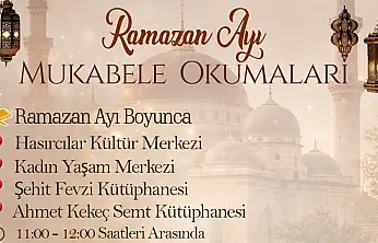 Battalgazi'de Ramazan ayı mukabele okumaları başlıyor
