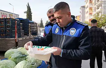 Battalgazi'de zabıta ekiplerinden yol güvenliği ve pazar denetimi
