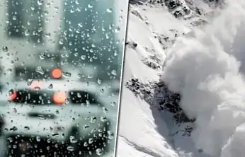 Bölgede Yağmur ve Kar Bir Arada: Yüksek Kesimler İçin Kuvvetli Kar ve Çığ Uyarısı