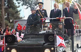 Cumhuriyetin 102.yılı Malatya'da törenle kutlandı