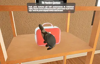 Deprem eğitimi sanal ortamda interaktif hale geldi