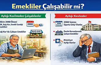 Emekli Olup Çalışan Herkesin Maaşı Kesilmiyor: İşte Detaylar