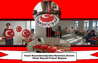Hozat Kaymakamlığından Kadınlara Destek: 'Hozat Bayrak Projesi' Başladı