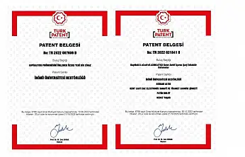İnönü Üniversitesi'nin iki buluşu patentle tescillendi