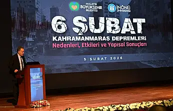 İnönü Üniversitesinde deprem paneli düzenlendi