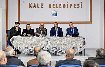 Kale'ye 81,9 milyon TL'lik altyapı yatırımı