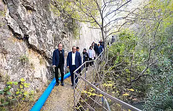 Kanyondan gelen suyla Darende'de yeni dönem başlıyor!
