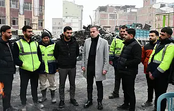 MAGİNDER Başkanı Karademir Yangın Bölgesinde