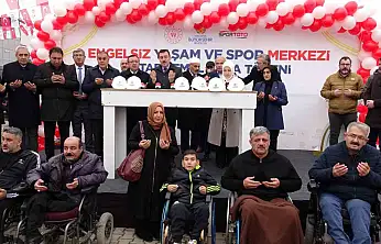 Malatya'da 'Engelsiz Yaşam ve Spor Merkezi' 2. etabının temeli atıldı
