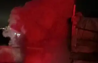 Malatya'da amonyum nitrat yüklü tırda korkutan yangın