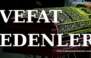 Malatya'da Bugün 11 Kişi Son Yolculuğuna Uğurlandı