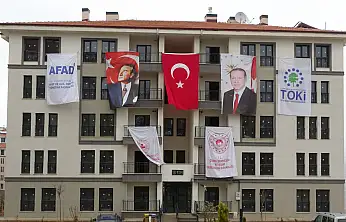 Malatya'da deprem konutlarının anahtar teslimi sürüyor