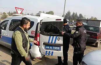 Malatya'da film sahnelerini aratmayan kovalamaca