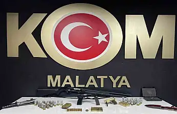 Malatya'da kaçak silah operasyonu: 4 gözaltı