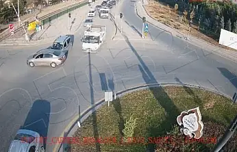 Malatya'da kazalar KGYS kameralarına yansıdı