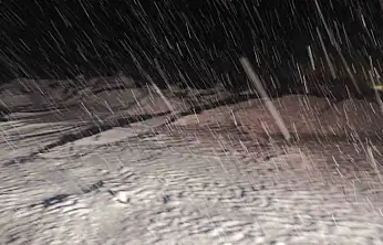 Malatya'da kırsal bölgeler kar altında