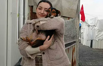 Malatya'da konteyner kentin Boncuk'u milyonların sevgilisi oldu