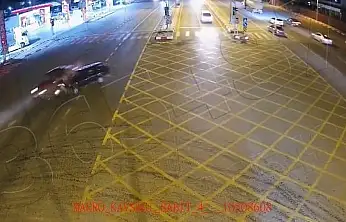 Malatya'da meydana gelen feci kazalar KGYS kameralarında