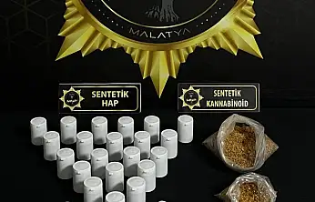 Malatya'da torbacı operasyonu: 3 gözaltı