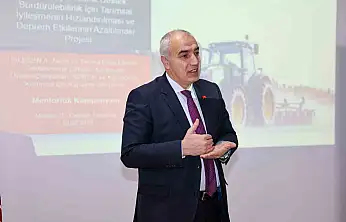 Malatya'da üreticilere FARMERS eğitimi verildi