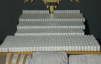 Malatya'da uyuşturucu operasyonu: 75 bin 376 adet sentetik ecza ele geçirildi