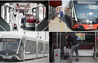 MOTAŞ'tan Trambüslere Titiz Bakım: 'Her Sefer Daha Güvenli, Daha Temiz'