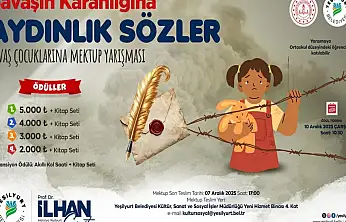 Ortaokul öğrencileri savaş mağduru çocuklara kalemleriyle seslenecek