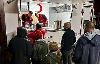 Türk Kızılay Sındırgı Depremi Sonrası Harekete Geçti