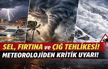 Türkiye'ye Şiddetli Yağış ve Fırtına Giriş Yapıyor