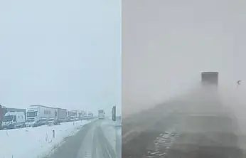 Ulaşıma Kar Engeli: Sivas-Malatya Kara Yolu Trafiğe Kapatıldı