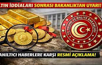 Yastık Altı Altın İddiaları Gündem Oldu, Bakanlık Devreye Girdi