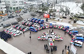 Yozgat'ta emniyet ve jandarmaya 54 yeni araç