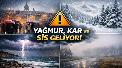 Birçok İlde Yağmur, Yükseklerde Kar Geliyor