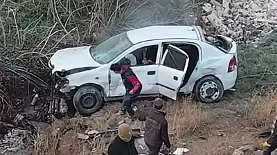 Köprüden Düşen Araçta 1 Ölü, 2 Yaralı
