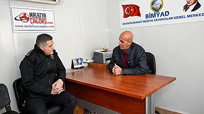 Malatya İl Emniyet Müdürü Kayhan Ay'dan BİMYAD Genel Merkezi'ne Ziyaret